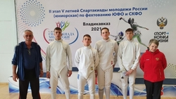 Команда ставропольских фехтовальщиков вошла в тройку лучших