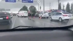 На ставропольской трассе в аварии с BMW пострадали четыре человека