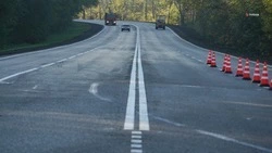 Участок региональной трассы отремонтировали в Новоалександровском округе